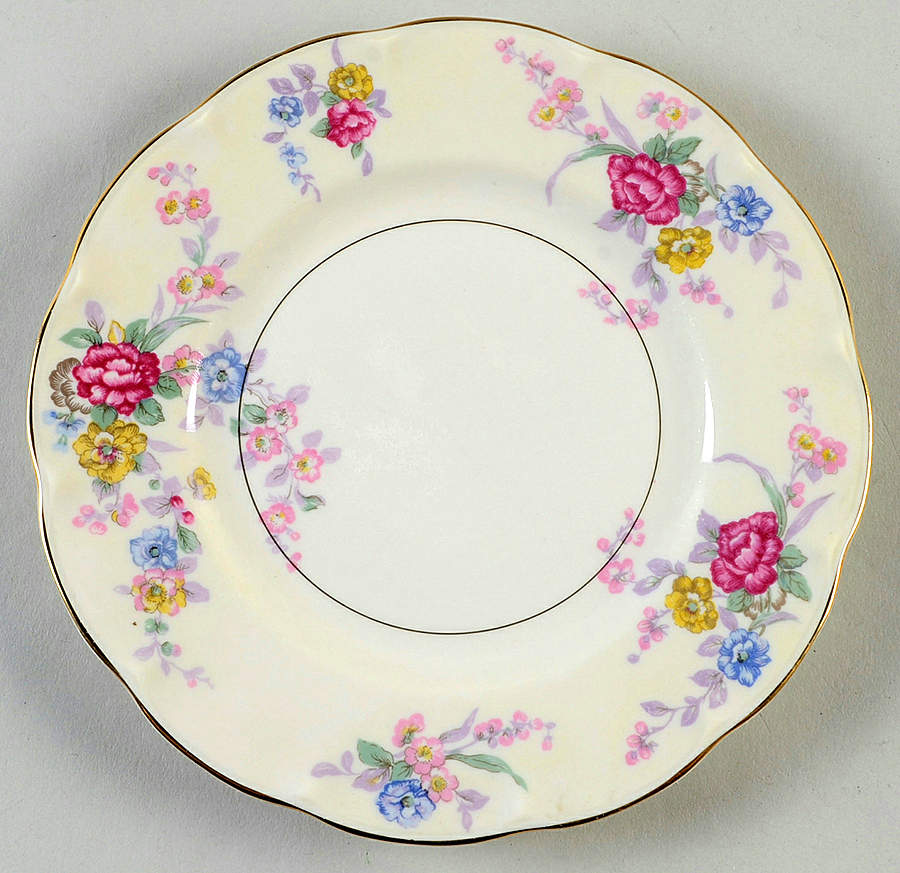 Avalon Salad Plate by Haviland-1