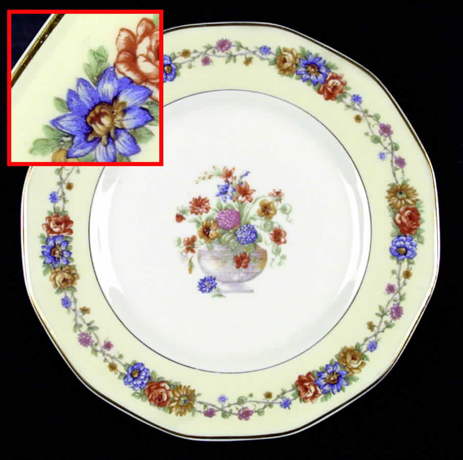 Azay Le Rideau Dinner Plate by Haviland-1