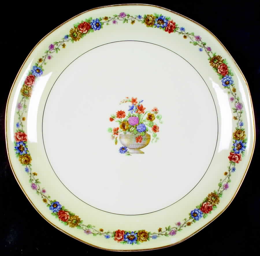 Azay Le Rideau 12" Chop Plate (Round Platter) by Haviland-1