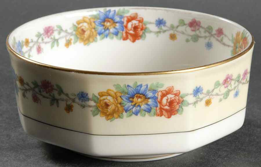 Azay Le Rideau Cranberry Bowl by Haviland-1