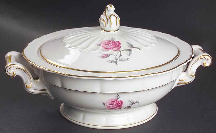 Bagatelle Round Covered Vegetable by Haviland-1