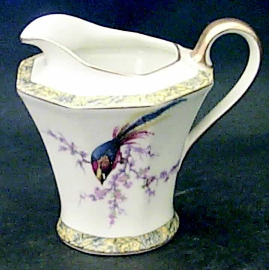 Bamboo (Bird In Center) Creamer by Haviland-1