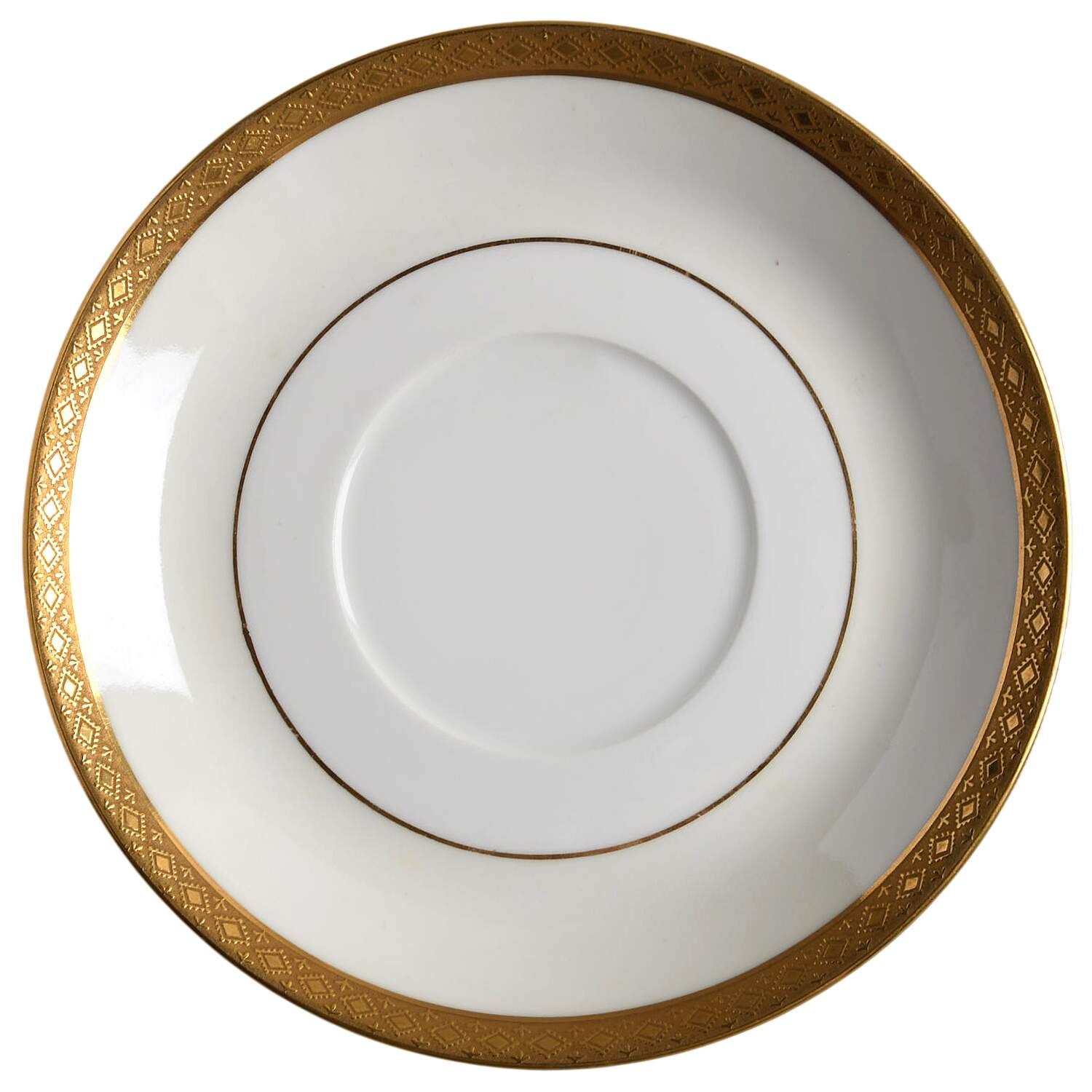 Baroness Saucer for Cream Soup Bowl by Haviland-1