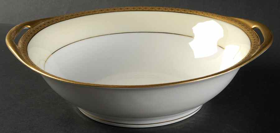 Baroness 10" Round Vegetable Bowl by Haviland-1