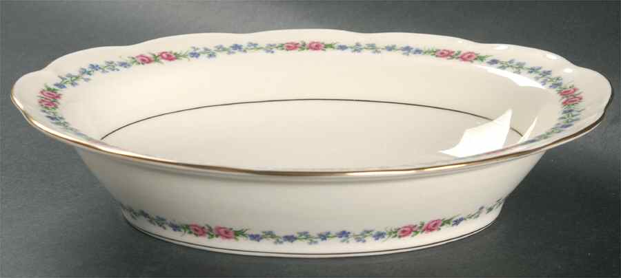Bayou 9" Oval Vegetable Bowl by Haviland-1