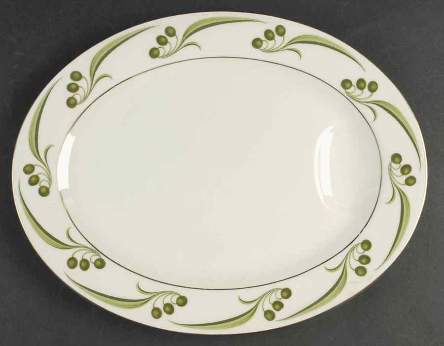 Bel Air 14" Oval Serving Platter by Haviland-1