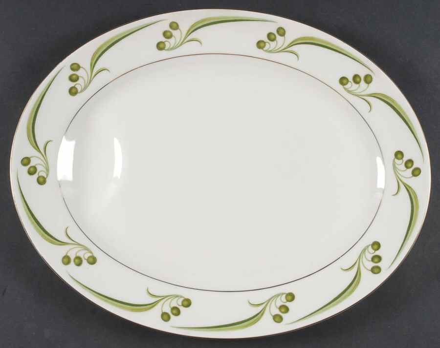 Bel Air 16" Oval Serving Platter by Haviland-1