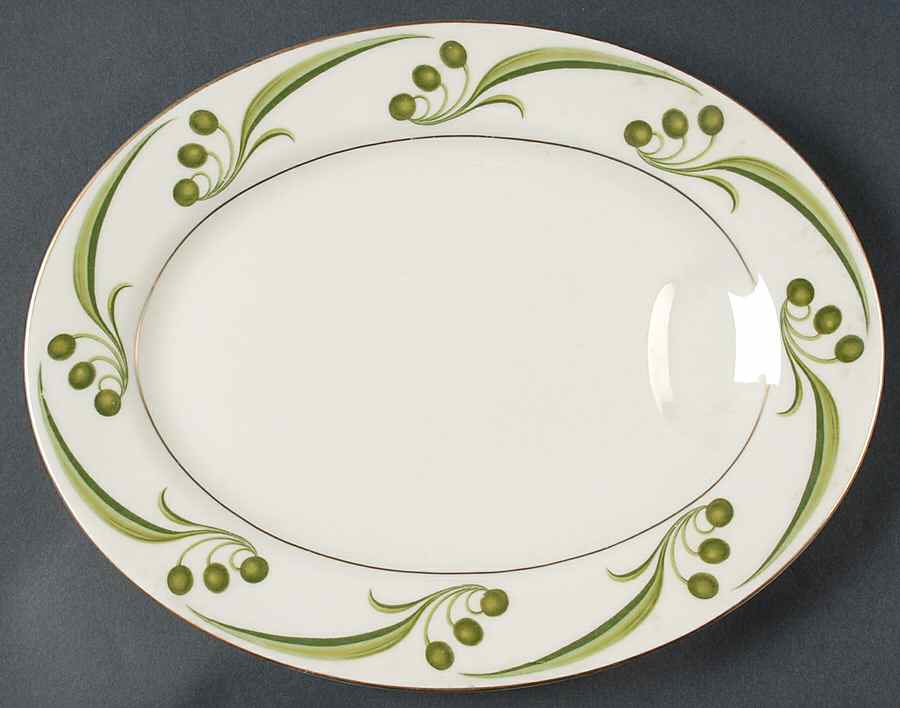 Bel Air 11" Oval Serving Platter by Haviland-1