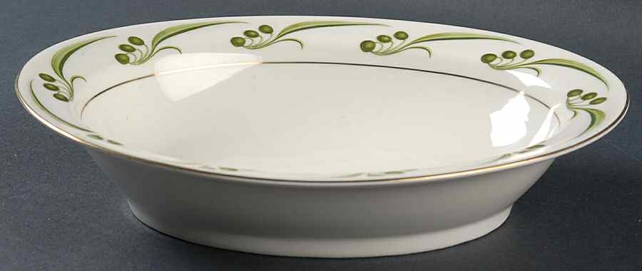 Bel Air 9" Oval Vegetable Bowl by Haviland-1