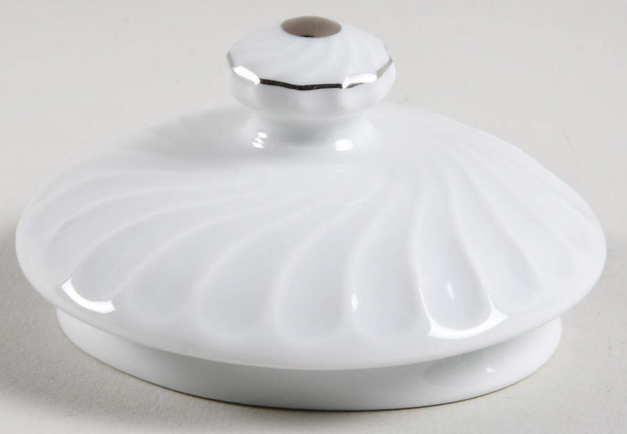Beaucaire (Platinum Inner Ring) Lid for Coffee Pot by Haviland-1