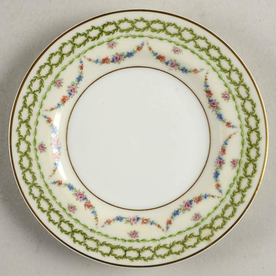 Beaucaire (Gold Trim) Bread & Butter Plate by Haviland-1