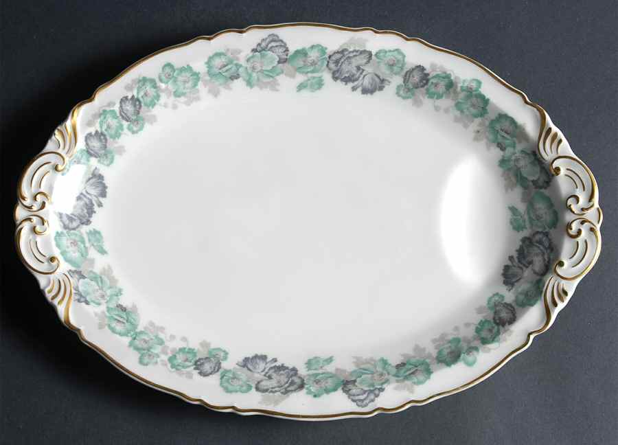 Beauvais (France) 13" Oval Serving Platter by Haviland-1
