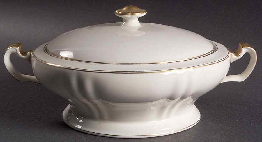 Beekman Round Covered Vegetable by Haviland-1