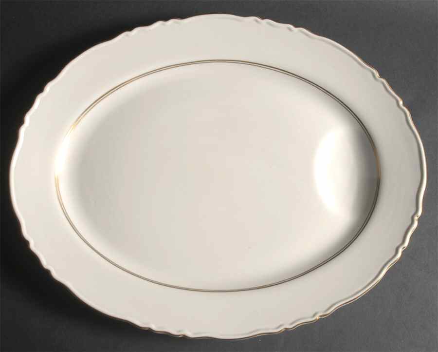 Beekman 16" Oval Serving Platter by Haviland-1