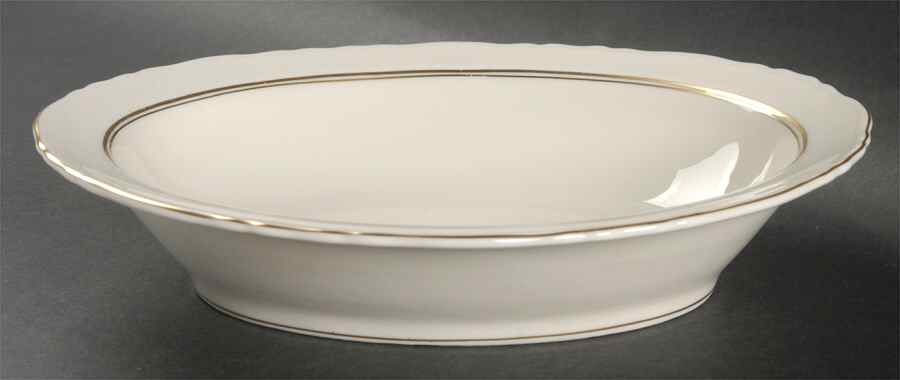 Beekman 9" Oval Vegetable Bowl by Haviland-1