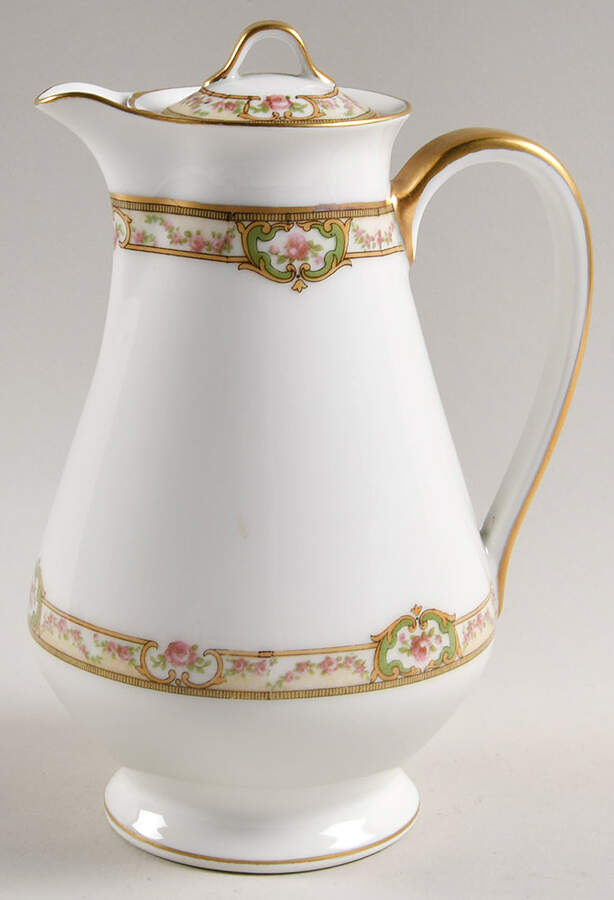 Belfort Chocolate Pot & Lid by Haviland-1