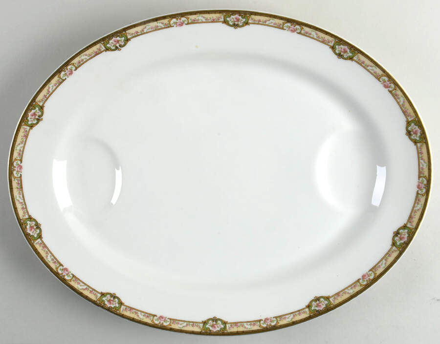 Belfort 17" Oval Serving Platter by Haviland-1