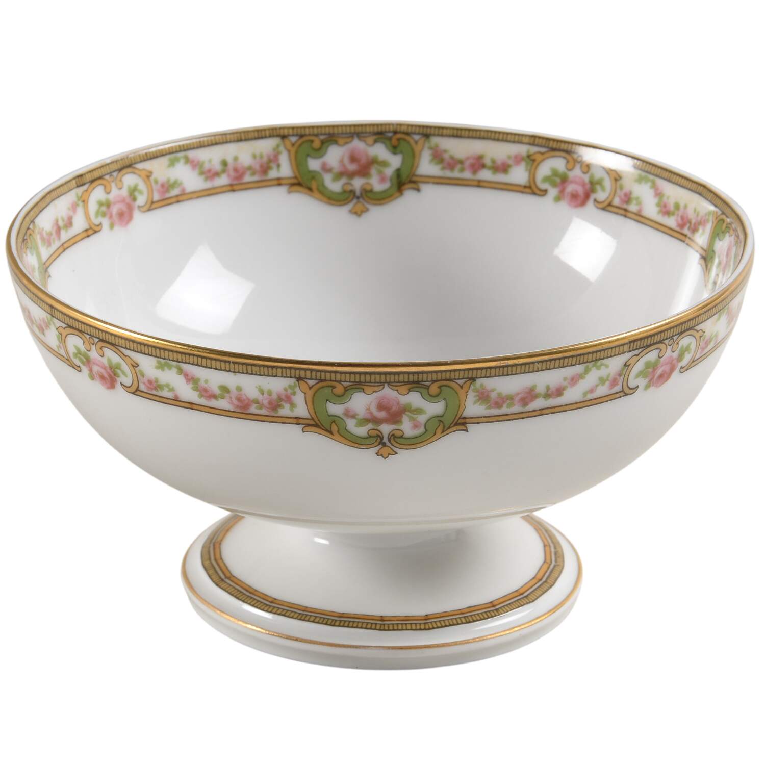 Belfort Cranberry Bowl by Haviland-1