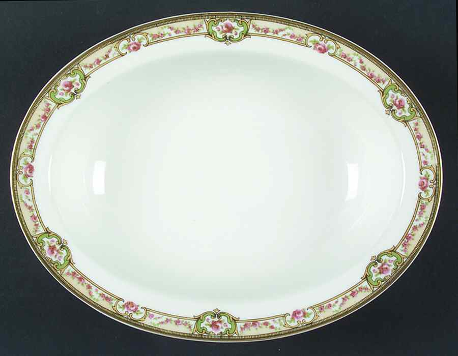Belfort 10" Oval Vegetable Bowl by Haviland-1