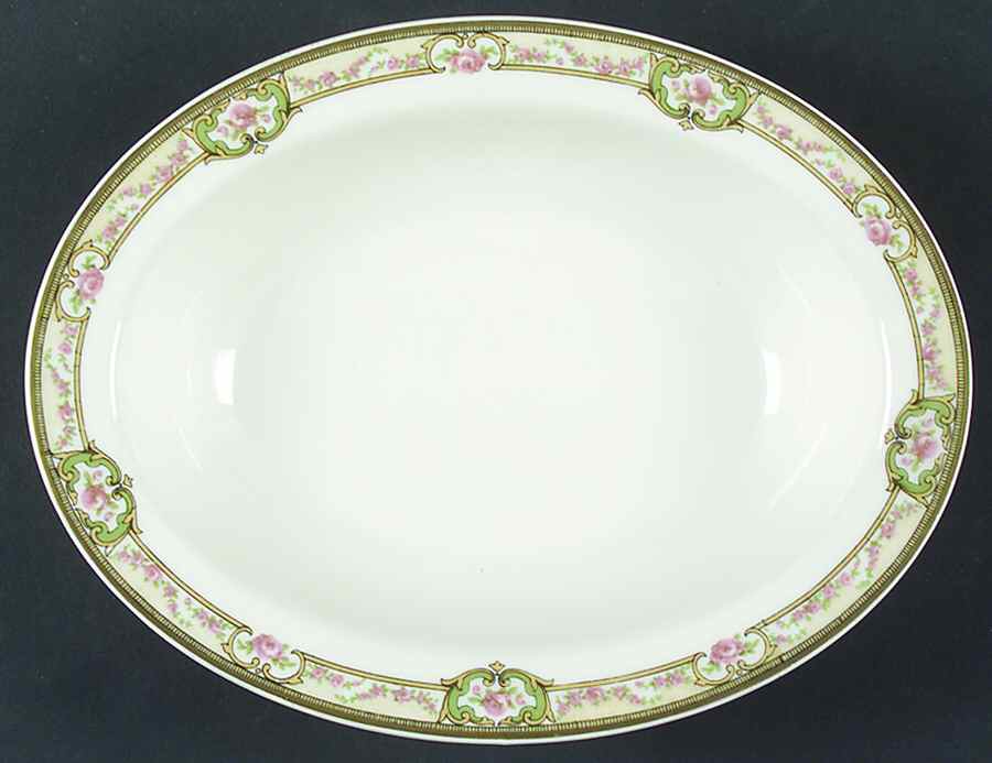 Belfort 9" Oval Vegetable Bowl by Haviland-1