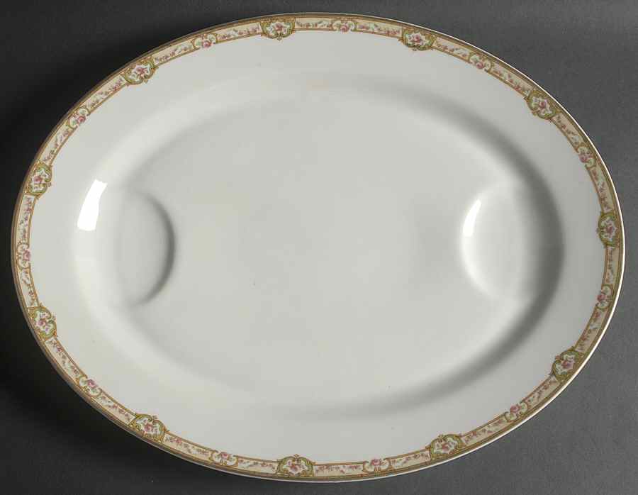 Belfort 18" Oval Serving Platter by Haviland-1
