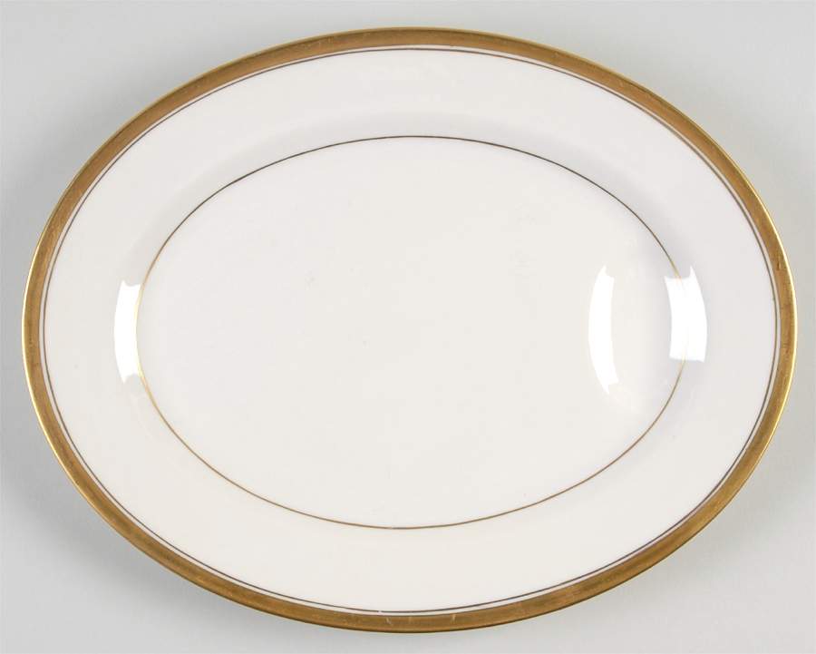 Berkeley 11" Oval Serving Platter by Haviland-1