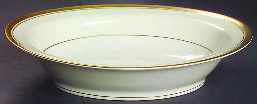 Berkeley 9" Oval Vegetable Bowl by Haviland-1