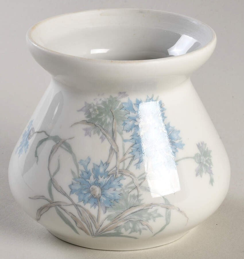Bergere (Blue Flowers, Gold Verge) Jam/Jelly No Lid by Haviland-1