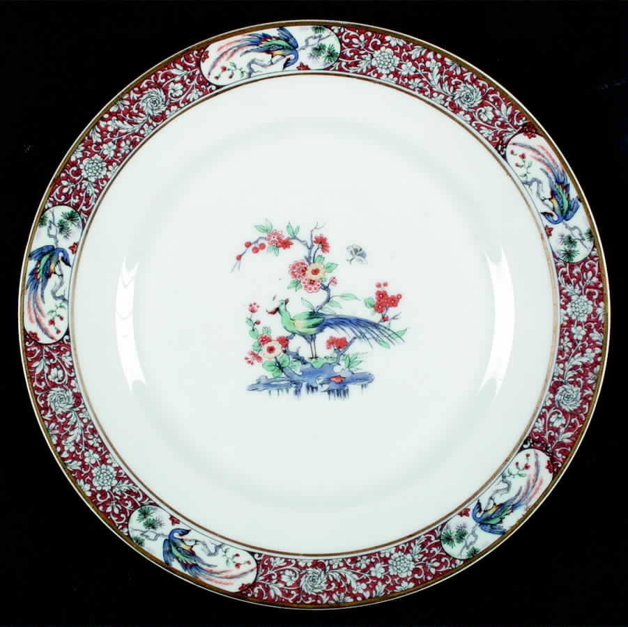 Bird of India Dinner Plate by Haviland-1