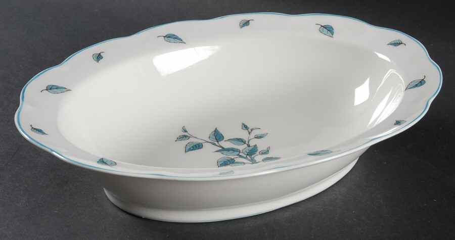 Birchmere 9" Oval Vegetable Bowl by Haviland-1