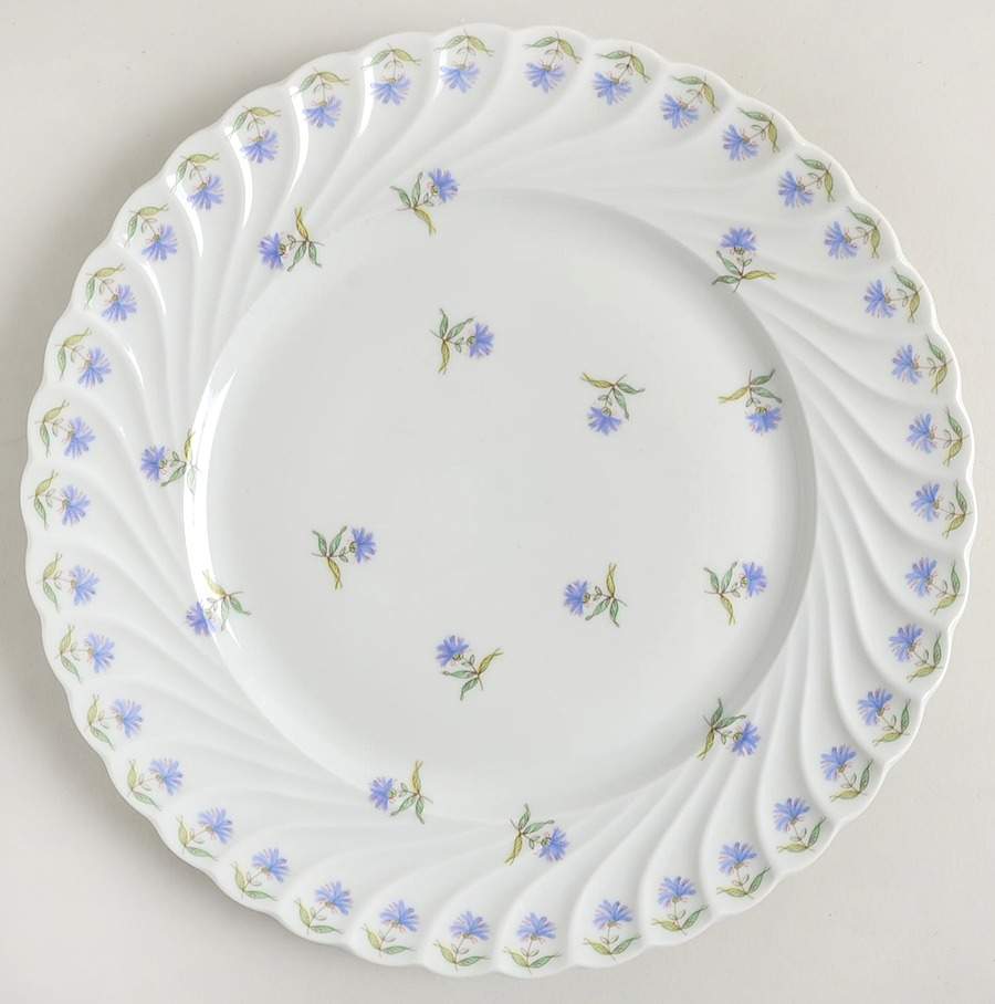 Bleuets Dinner Plate by Haviland-1