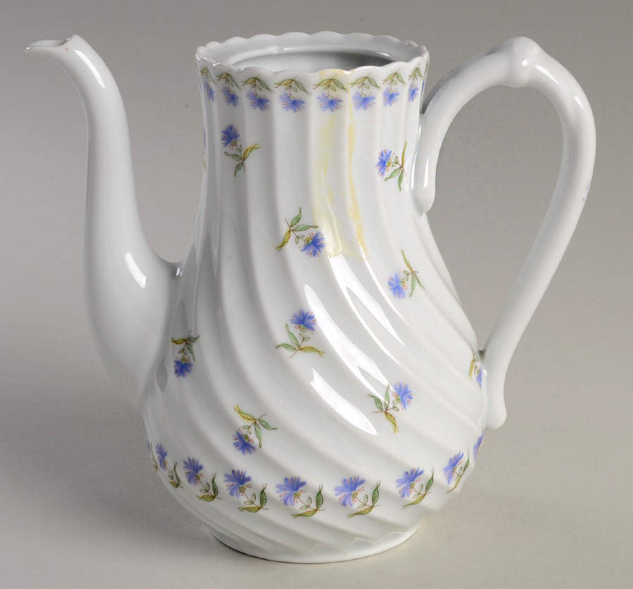 Bleuets Small Coffee Pot No Lid by Haviland-1