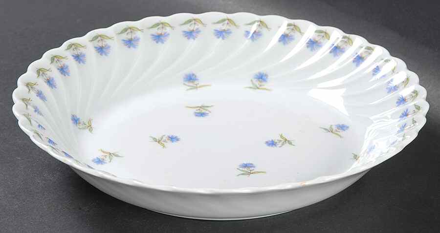 Bleuets Coupe Soup Bowl by Haviland-1