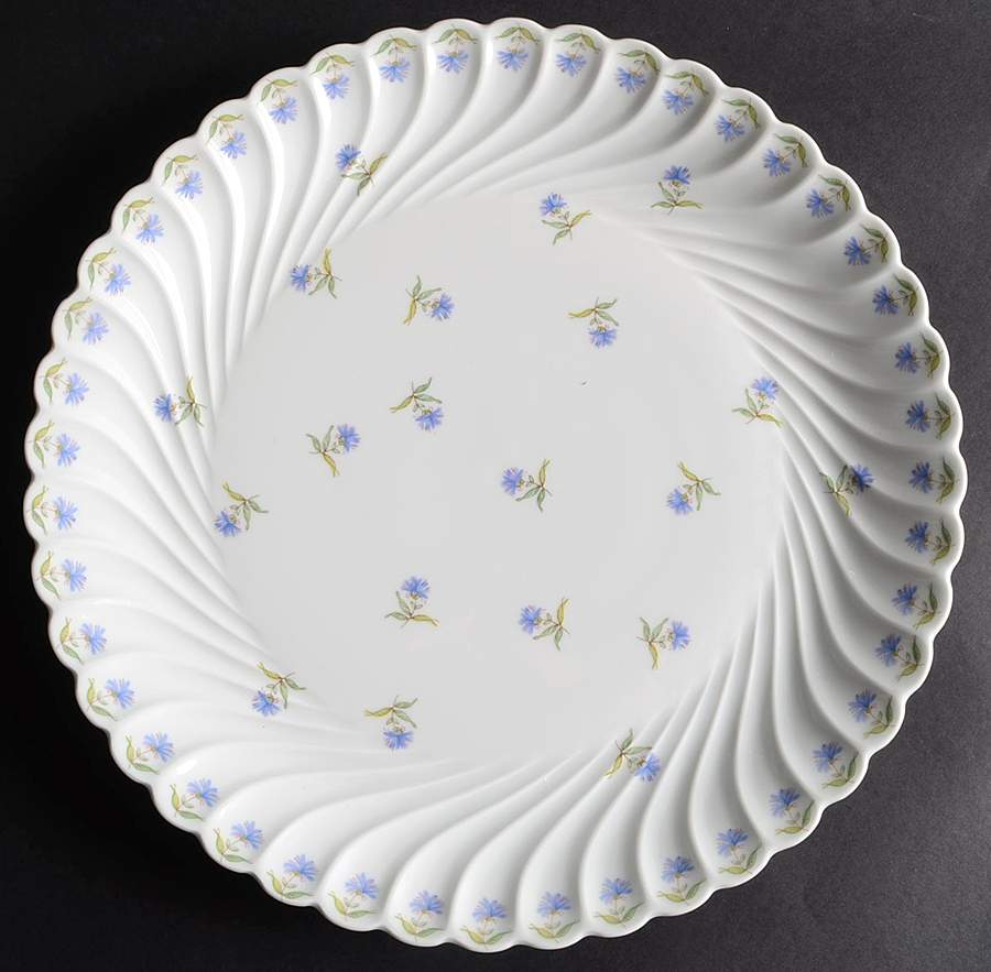Bleuets 12" Chop Plate (Round Platter) by Haviland-1