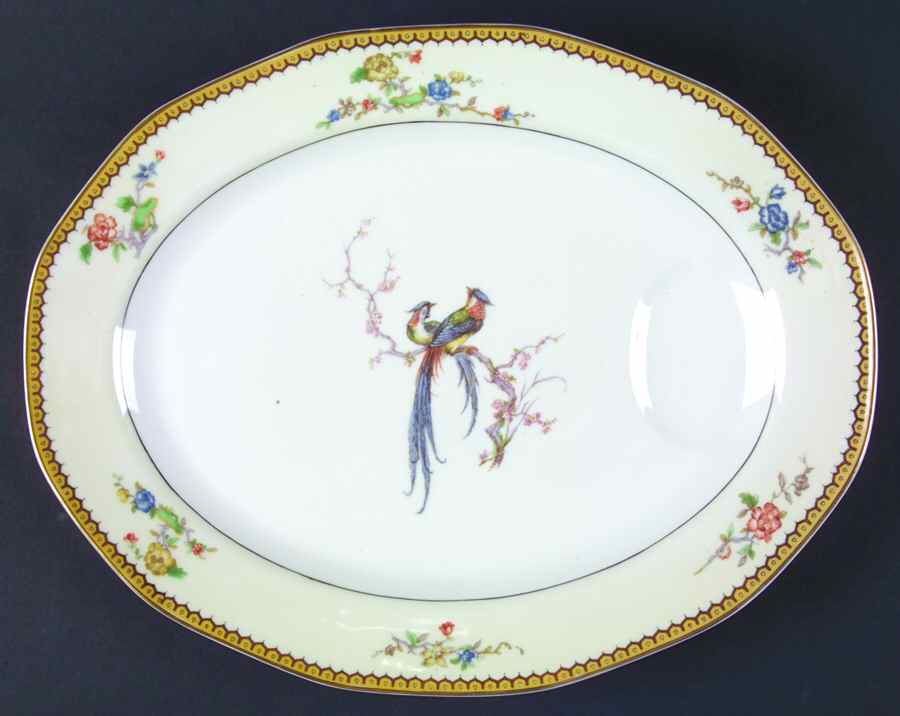 Blois 13" Oval Serving Platter by Haviland-1