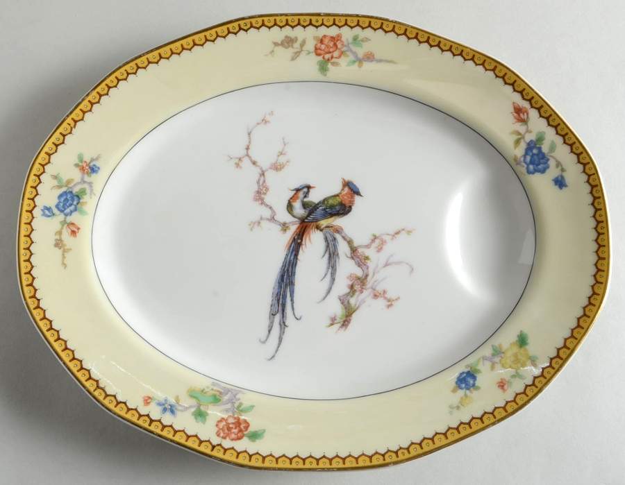 Blois 11" Oval Serving Platter by Haviland-1