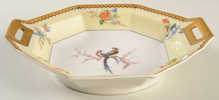 Blois 9" Octagonal Vegetable Bowl by Haviland-1