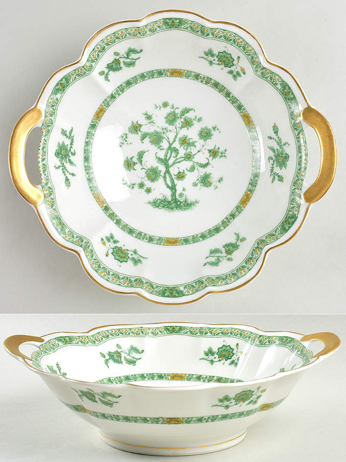 Bonneval (White, Isle De France Shape) 10" Round Vegetable Bowl by Haviland-1