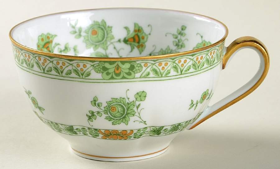 Bonneval (White, Isle De France Shape) Flat Cup by Haviland-1