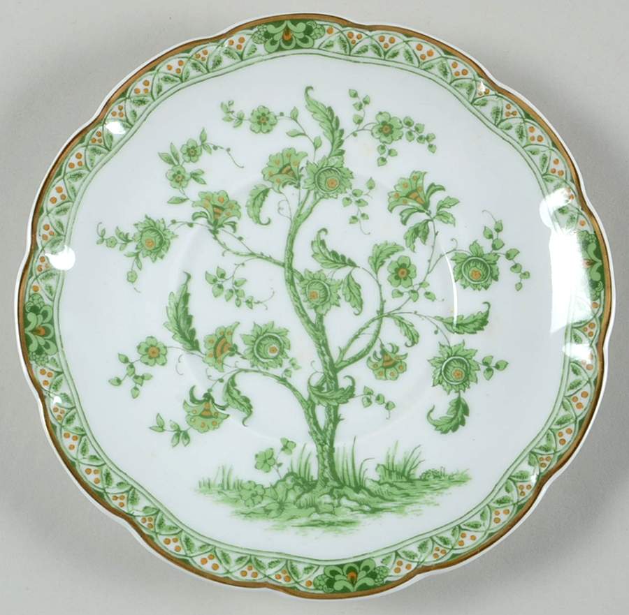 Bonneval (White, Isle De France Shape) Saucer for Cream Soup Bowl by Haviland-1