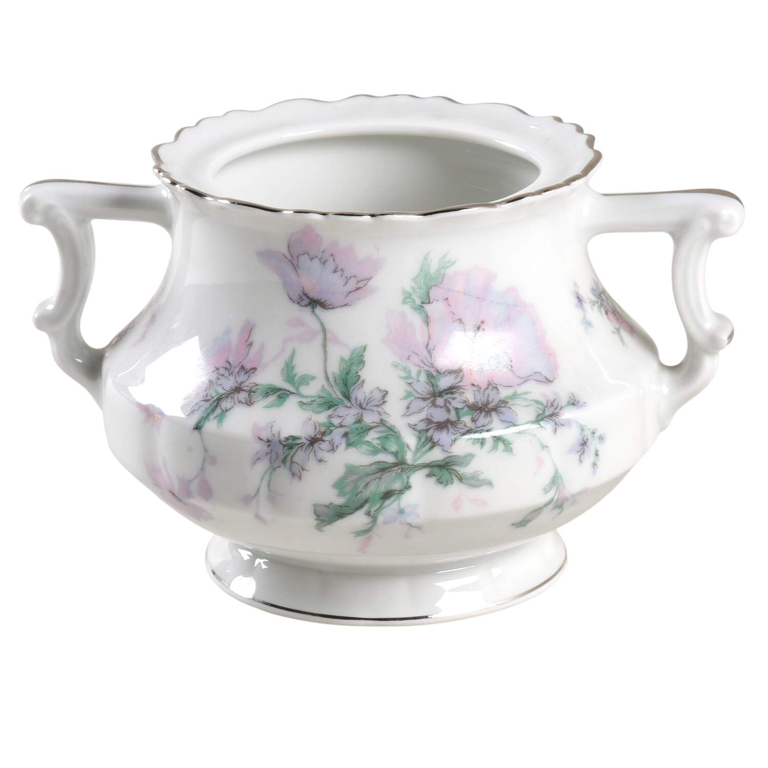 Bordeaux Sugar Bowl No Lid by Haviland-1