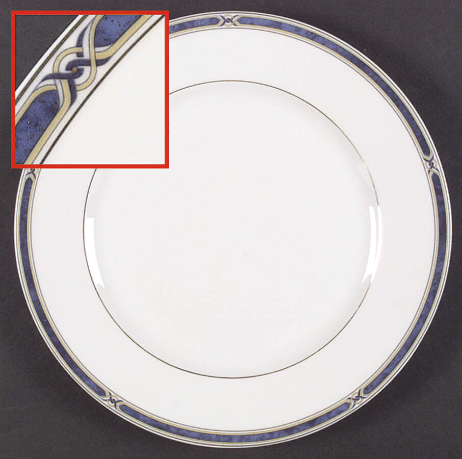 Boreal Blue Dinner Plate by Haviland-1