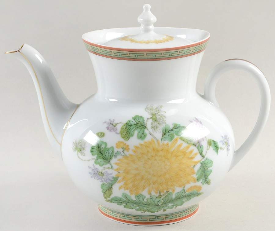 Botania Teapot & Lid by Haviland-1