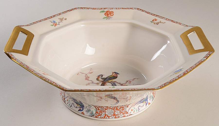 Bourbon Octagonal Vegetable No Lid by Haviland-1