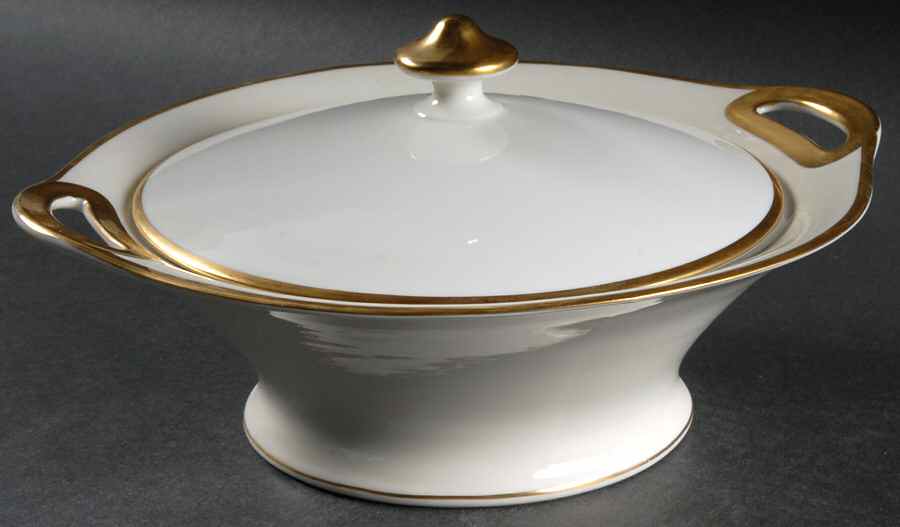 Branford Round Covered Vegetable by Haviland-1