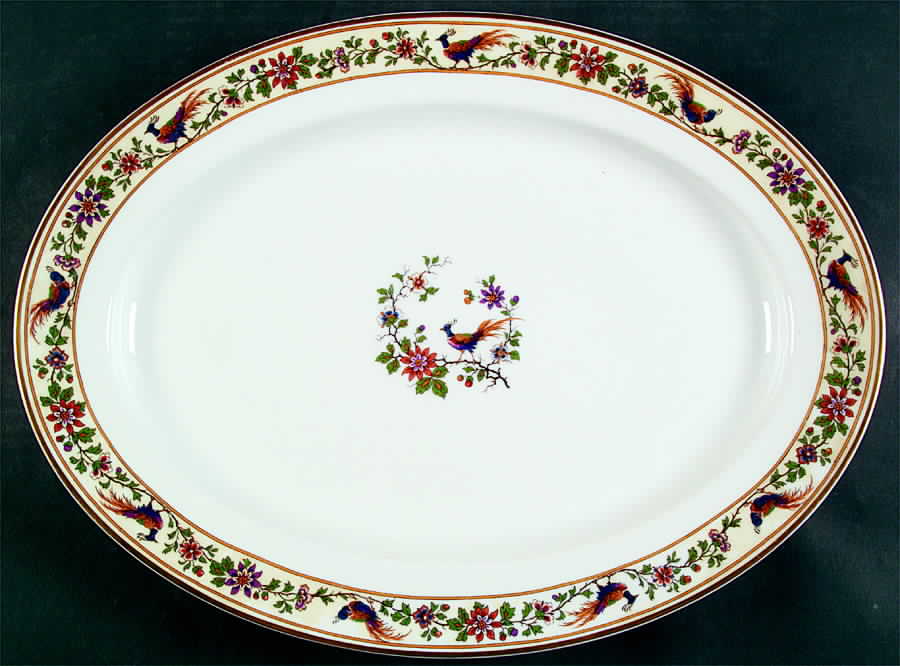 Brazil 16" Oval Serving Platter by Haviland-1
