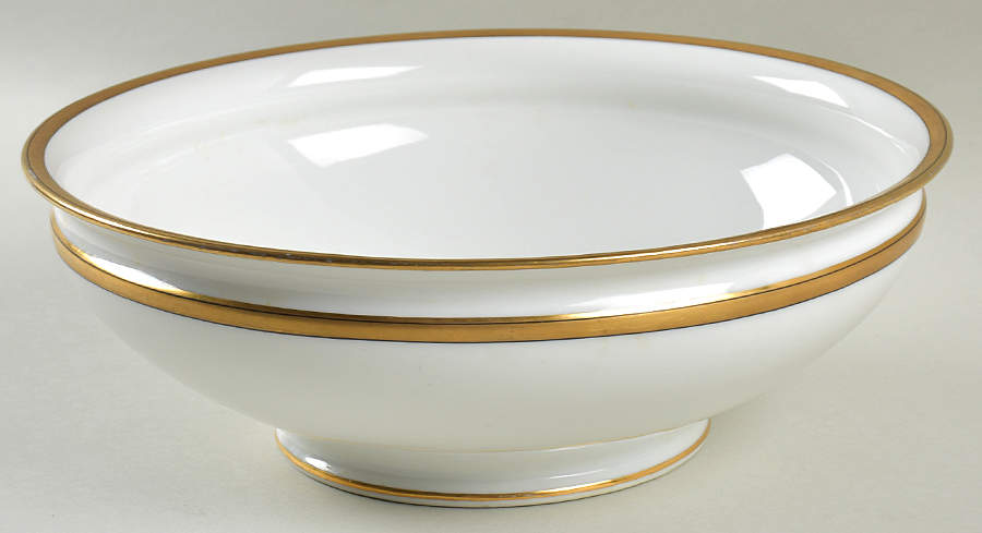 Breton (France) 9" Salad Serving Bowl by Haviland-1