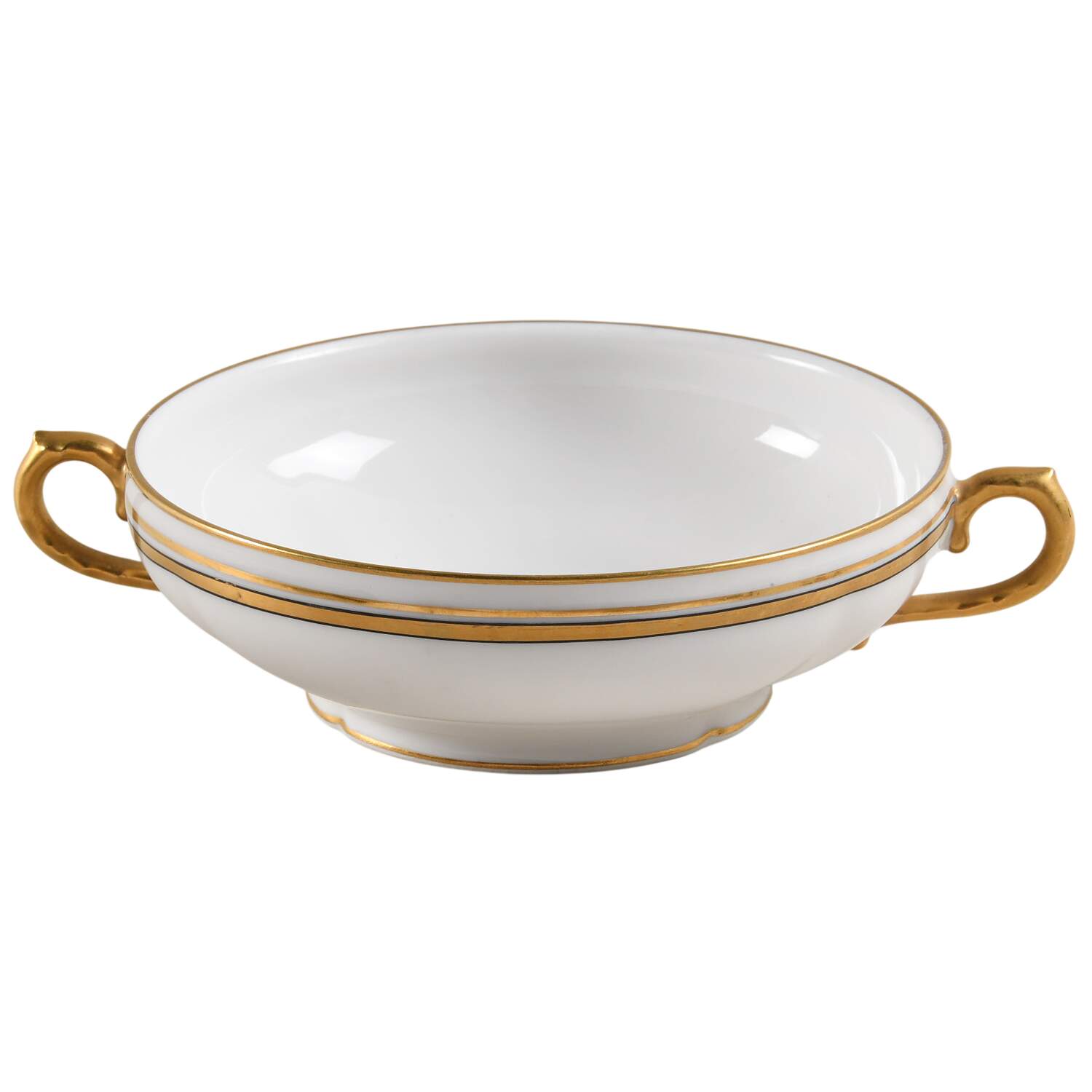 Breton (France) Flat Cream Soup Bowl by Haviland-1