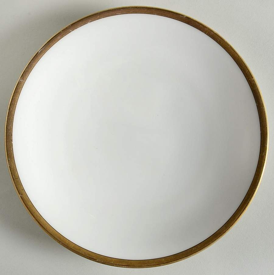 Breton (France) Coupe Salad Plate by Haviland-1