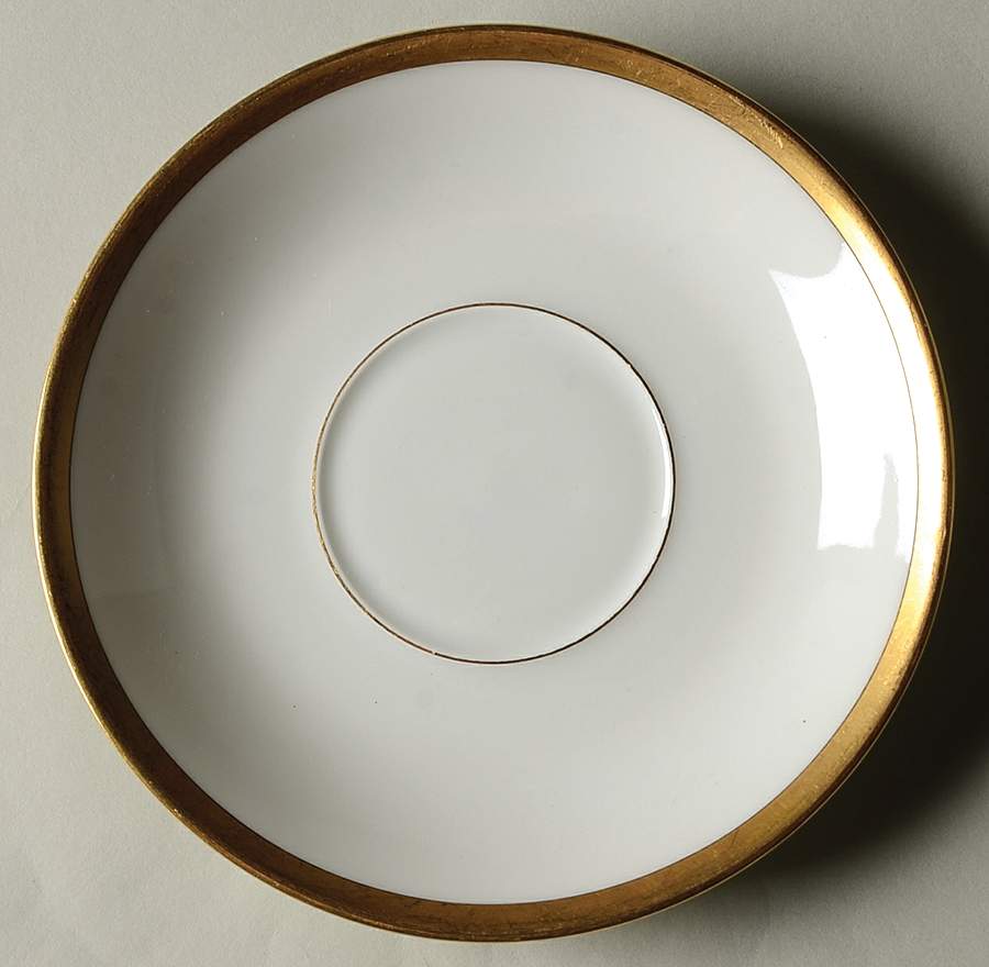 Breton (France) Saucer for Flat Cup by Haviland-1